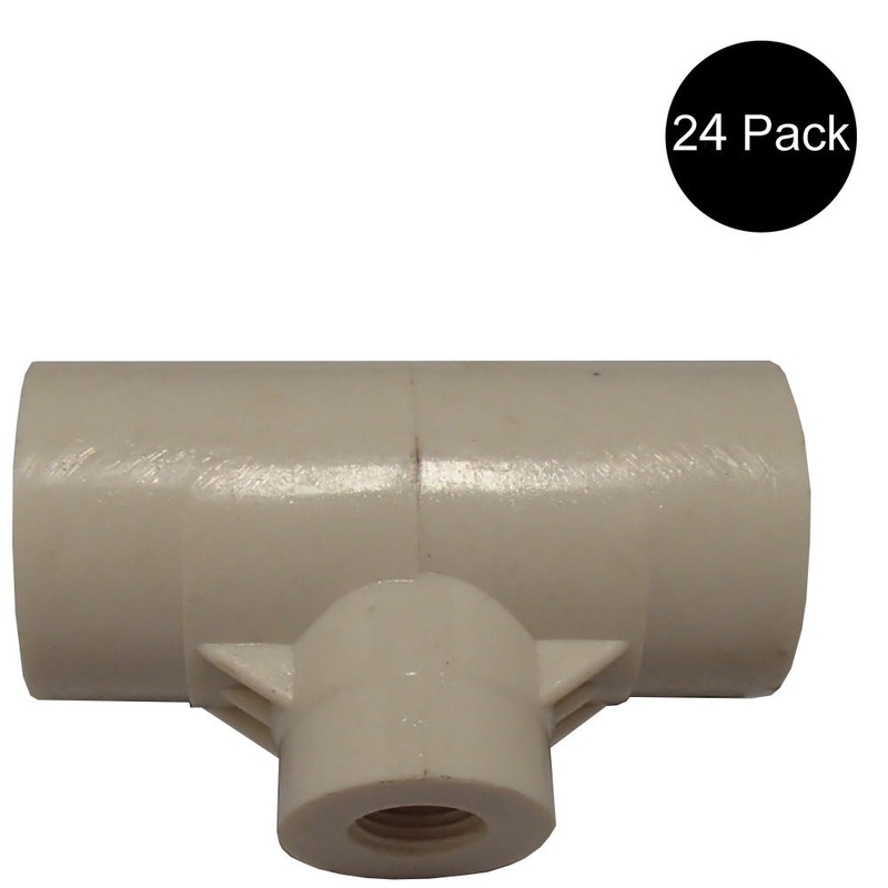 Qty 24: Water Drinker PVC Fitting Fits Universal Products Replaces 12F