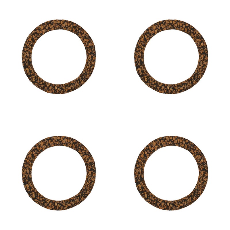 Qty 4: Sediment Bowl Gasket (Cork) Fits Massey Ferguson Replaces 180060M1