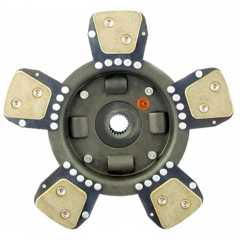 M3701009 12" Transmission Disc, 5 Pad, w/ 1-1/8" 21 Spline Hub - Fits Challenger