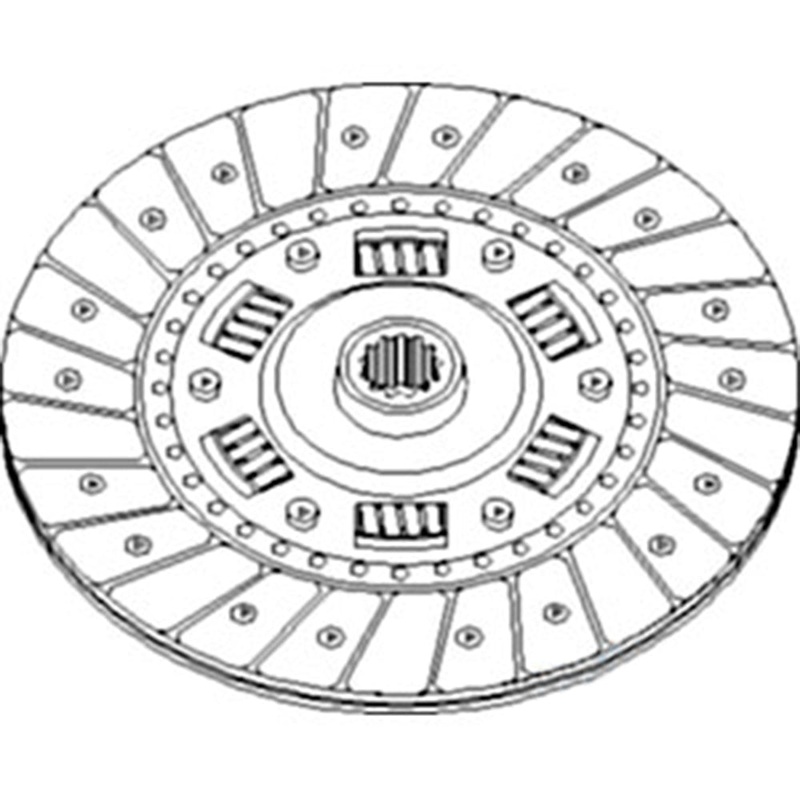 SBA320400310 Transmission Clutch Disc Fits Ford New Holland Compact Tractor