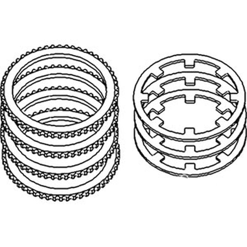 RE37120 Transmission Disc Kit Fits John Deere 4620 4630 6030 8430 8630