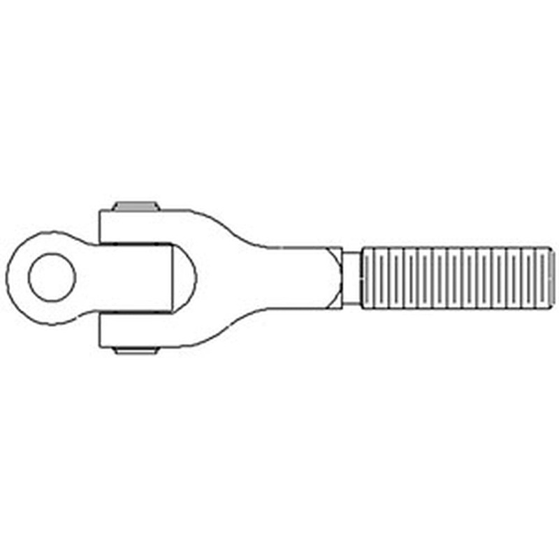 RE44561 Center Link End Fits John Deere 4555 4560 4630 4640 4650 4755 4760 4840