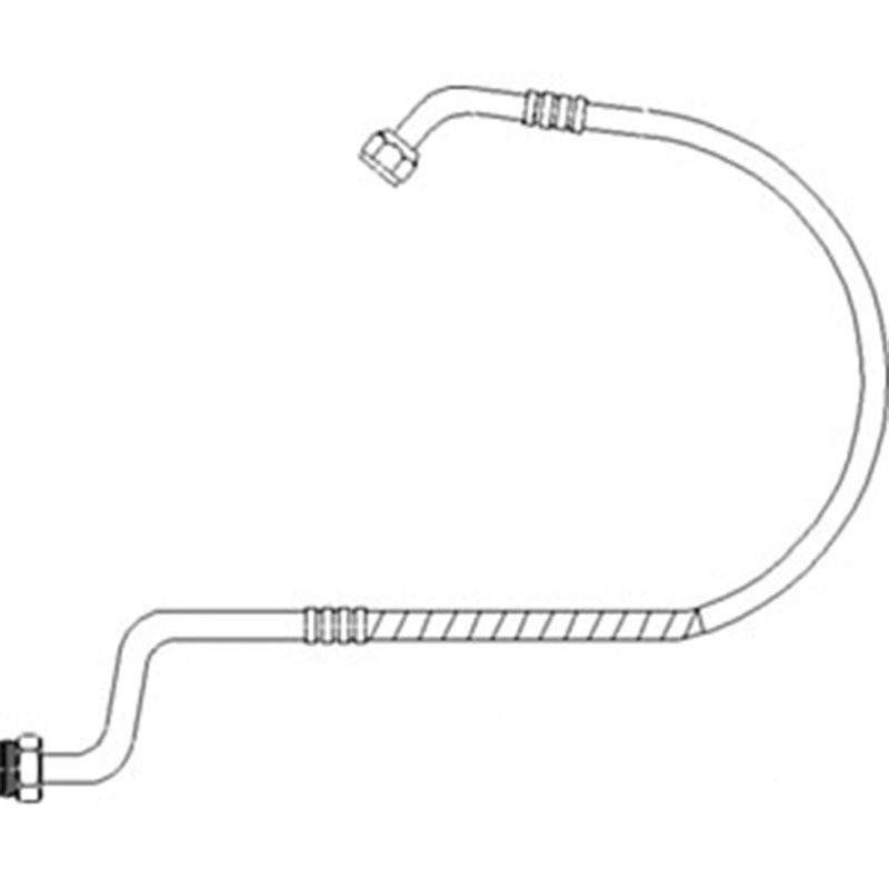 RE57314 Coupler Socket To Compressor Line Fits John Deere Tractor 4230 4430 4630