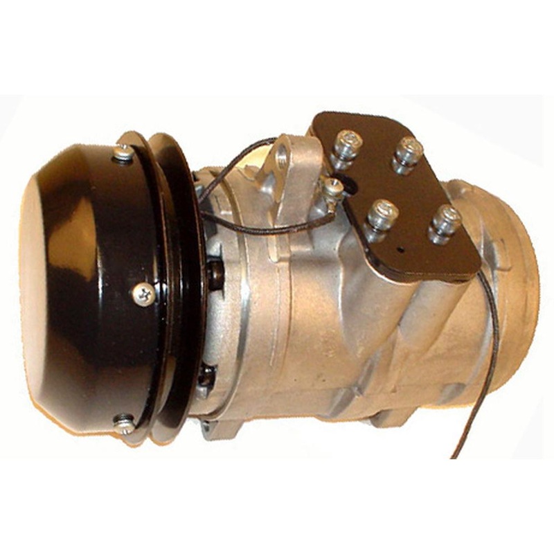 A/C Compressor w/Clutch Fits John Deere & Fits Case/IH Backhoes Combines Tractor