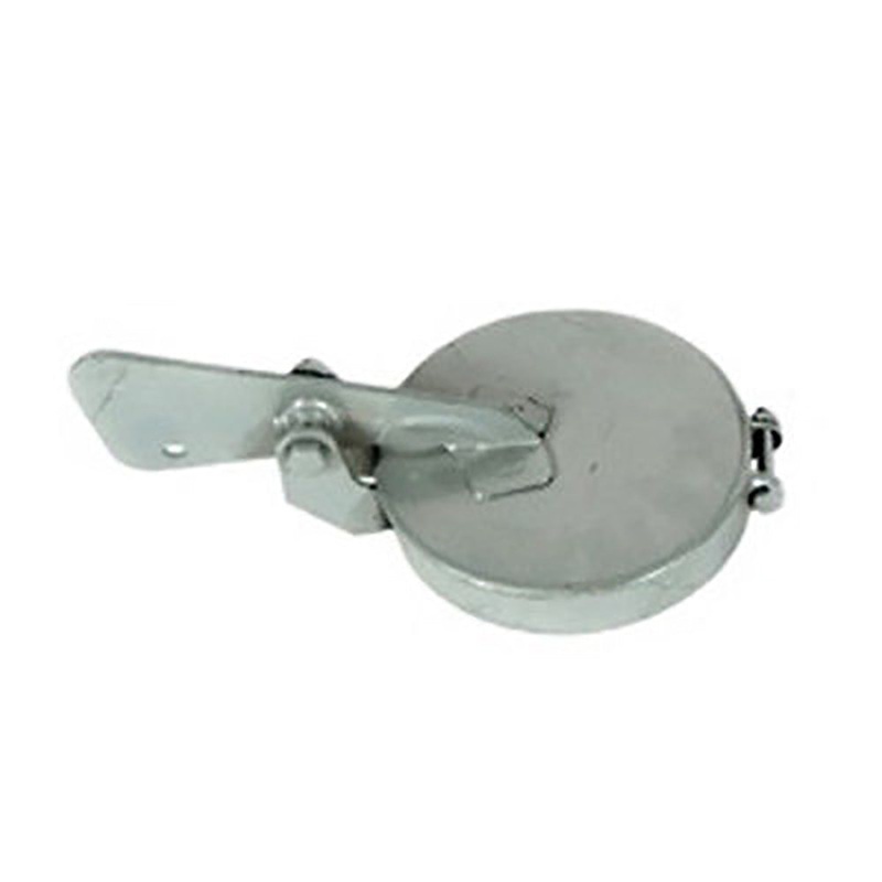 Exhaust Rain Cap - 4" Plated Fits John Deere 4850 4650 9400 Fits Massey F