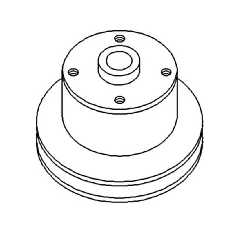 R70435 Water Pump Pulley Fits John Deere Tractor 1140 2040 2150 2240 2255