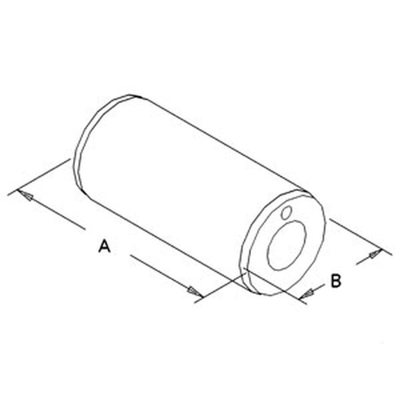 R79996 Front Pivot Pin Fits John Deere 4050 4055 4250 4255 4450 4455 4555