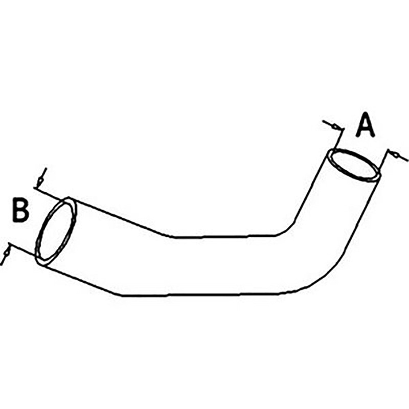 R88354 New Upper Radiator Hose Fits John Deere 4050 4055 4250 4255 4450 4455