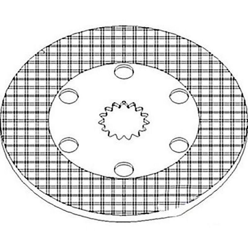 RE186965 Brake Disc Fits John Deere Fits JD 7330 7430 7530 7600 7610 7700 7710 7