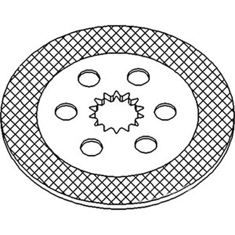 RE186966 Brake Disc Fits John Deere Fits JD 6800 6810 6900 6910 6910S 7200 7210