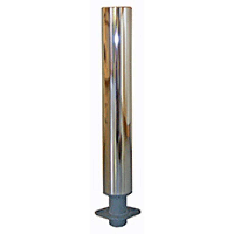 New 22" Tall Chrome Straight Exhaust Stack Fits John Deere M MT MC 40 320