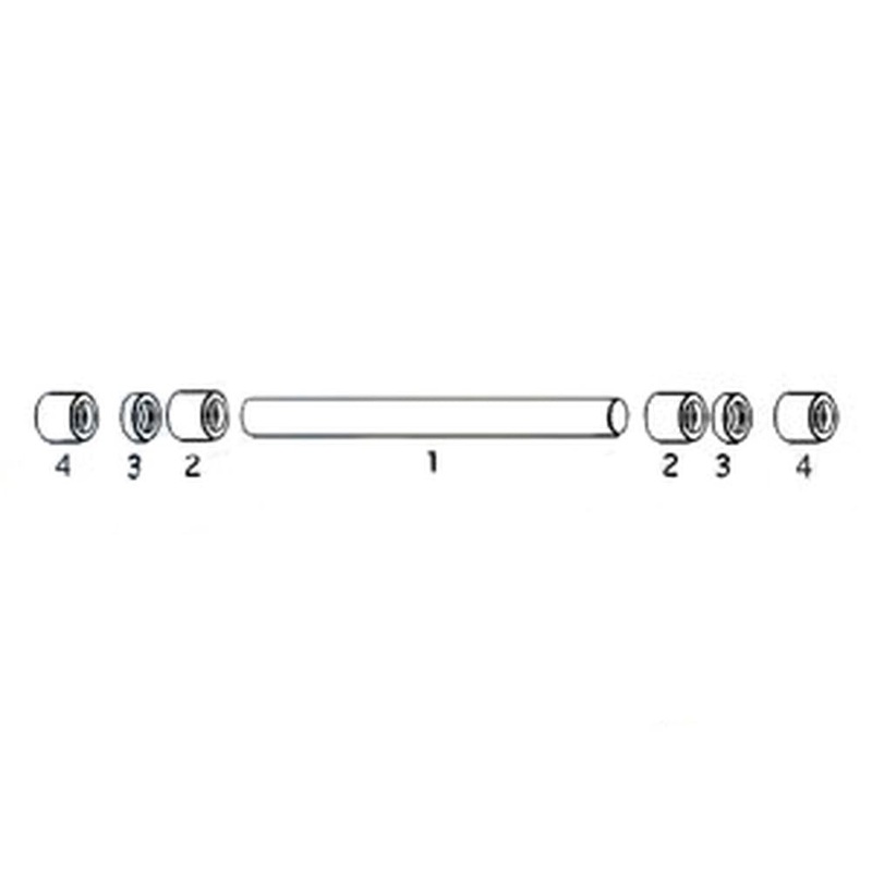 R43318 New Load Control Shaft Fits John Deere Tractors 4520 4620 7020 7520
