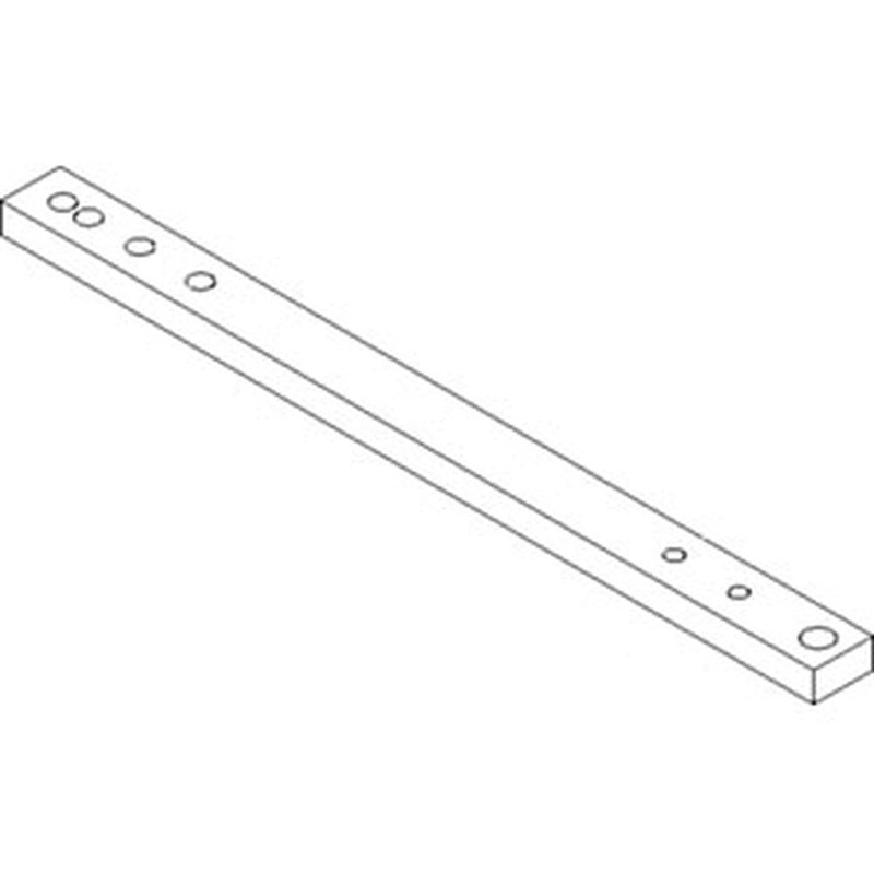 R61184SPL Straight Drawbar Fits John Deere 4055 w Fits CAT II 4050 4240 4250 435
