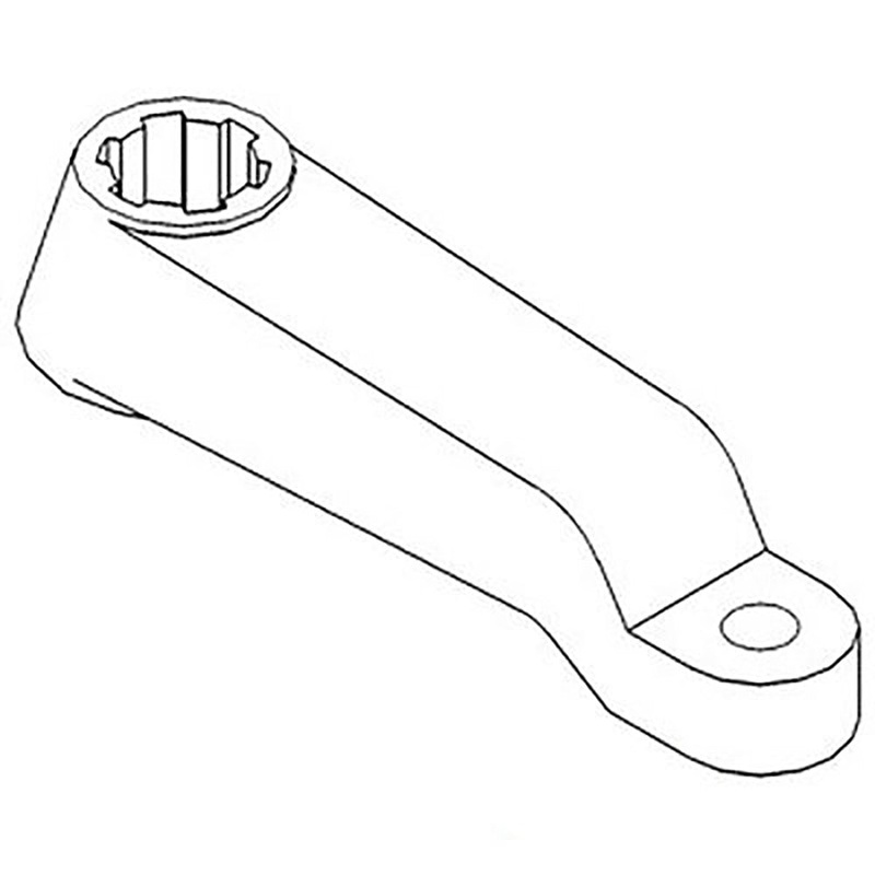 R66129 Fits John Deere Left Hand Steering Arm 4840 4850 4955 4960