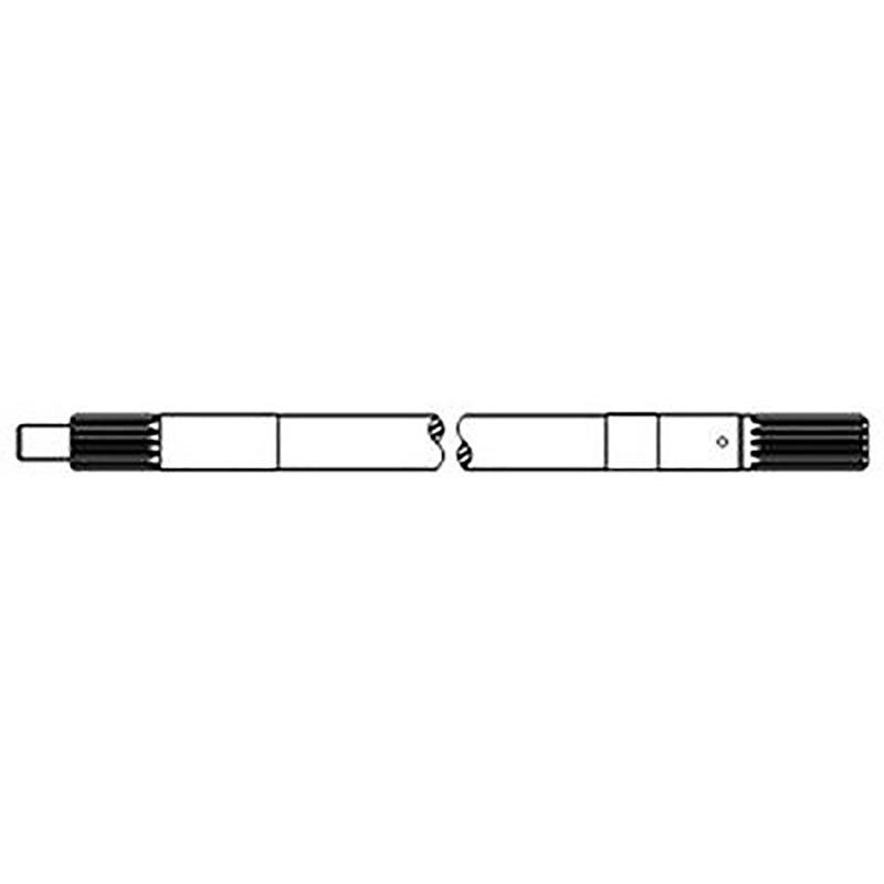 R32167 New Transmission Input Shaft 23.13" length Fits John Deere Tractors 3010