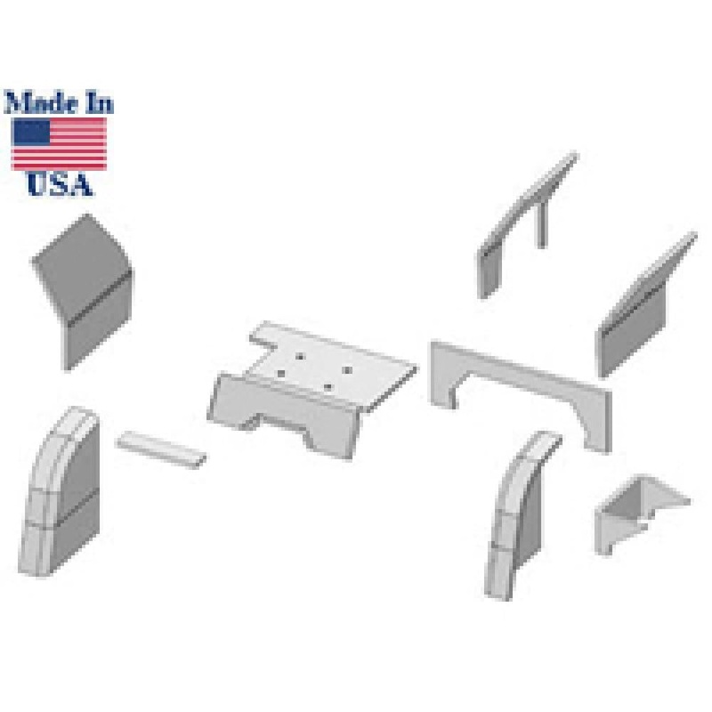 R3237 8-Piece Foam Kit Fits Ford New/Holland 6700 7700 7710 8700 9700 TW5 TW10