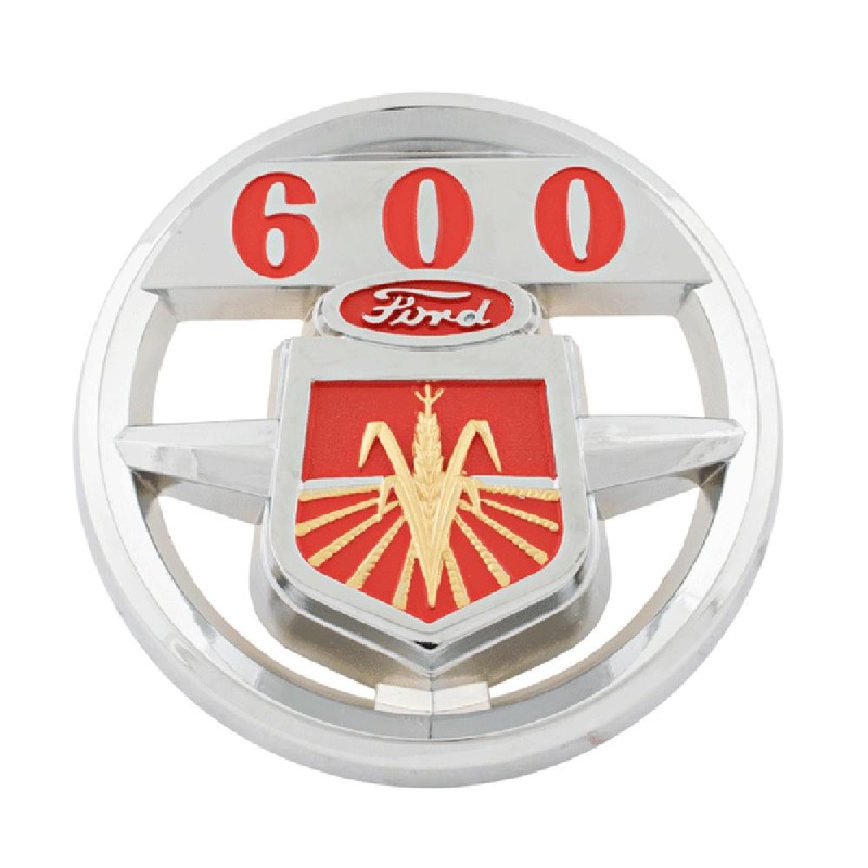 600 SERIES TRACTOR FRONT HOOD EMBLEM NCA16600A Fits Ford