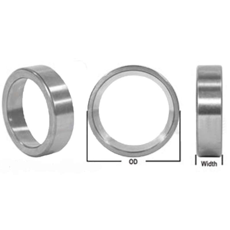 NCB33125A Tractor Tapered Roller Bearing Cup .13" Radius 3.25" OD .813" Wide