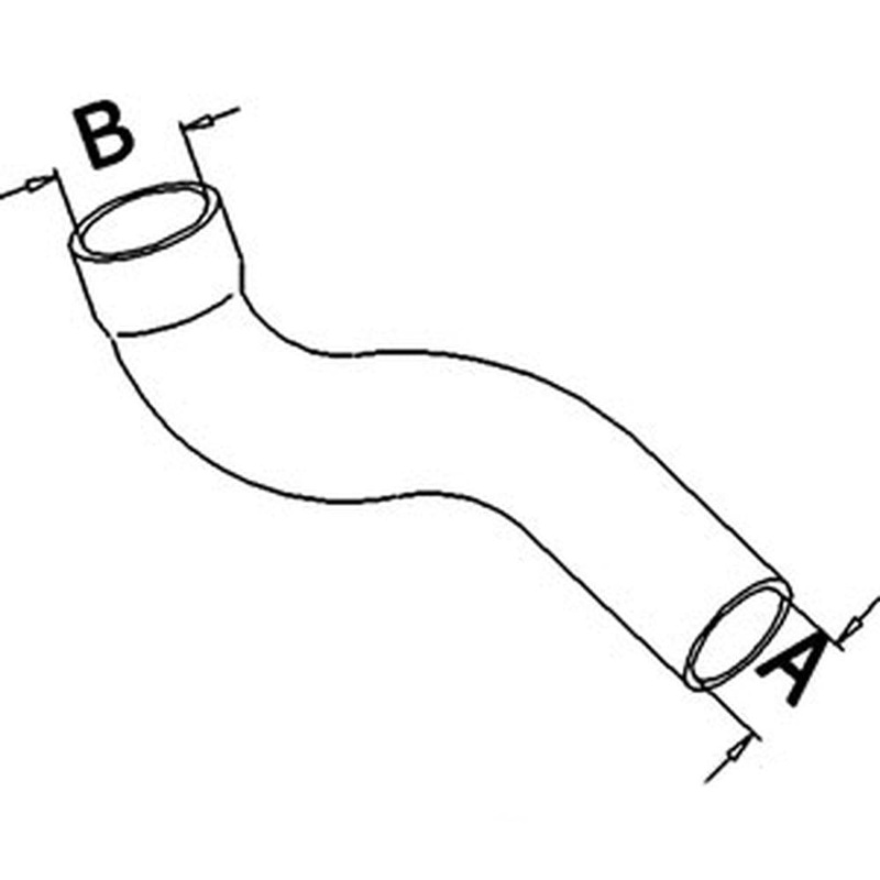 L56304 New Top Radiator Hose Fits John Deere Tractor 3050 3650 2955 3155