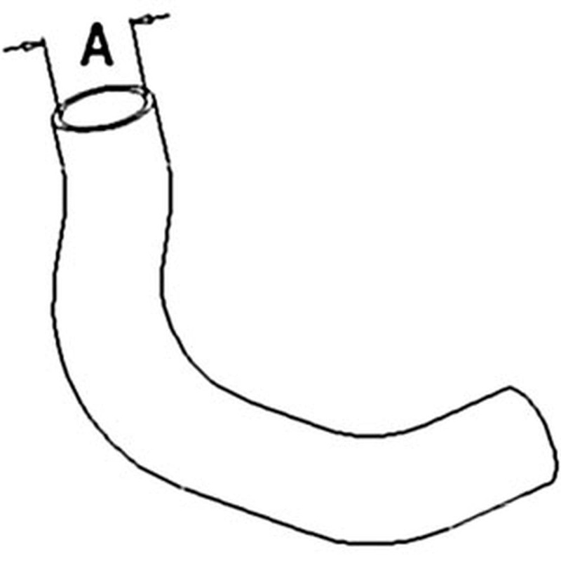 Radiator Hose - Lower David Brown 1410 1412 K945287