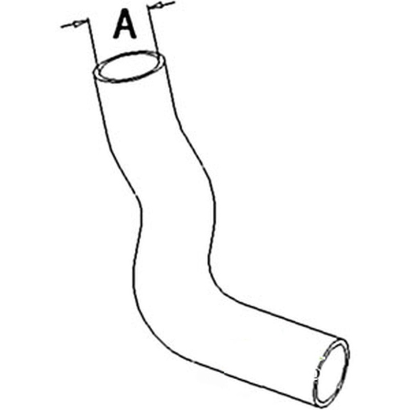 Radiator Hose - Lower Fits Case 1194 1190 Fits Case IH K200874