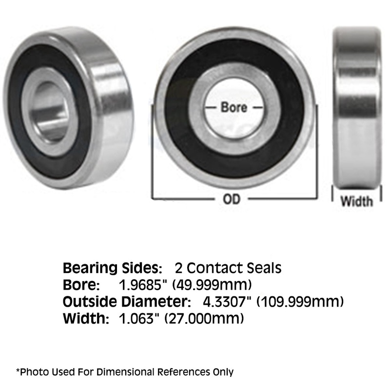 Fits JD10018 New Ball Bearing Fits John Deere Combine 606 608 612 CTS 6620 7720