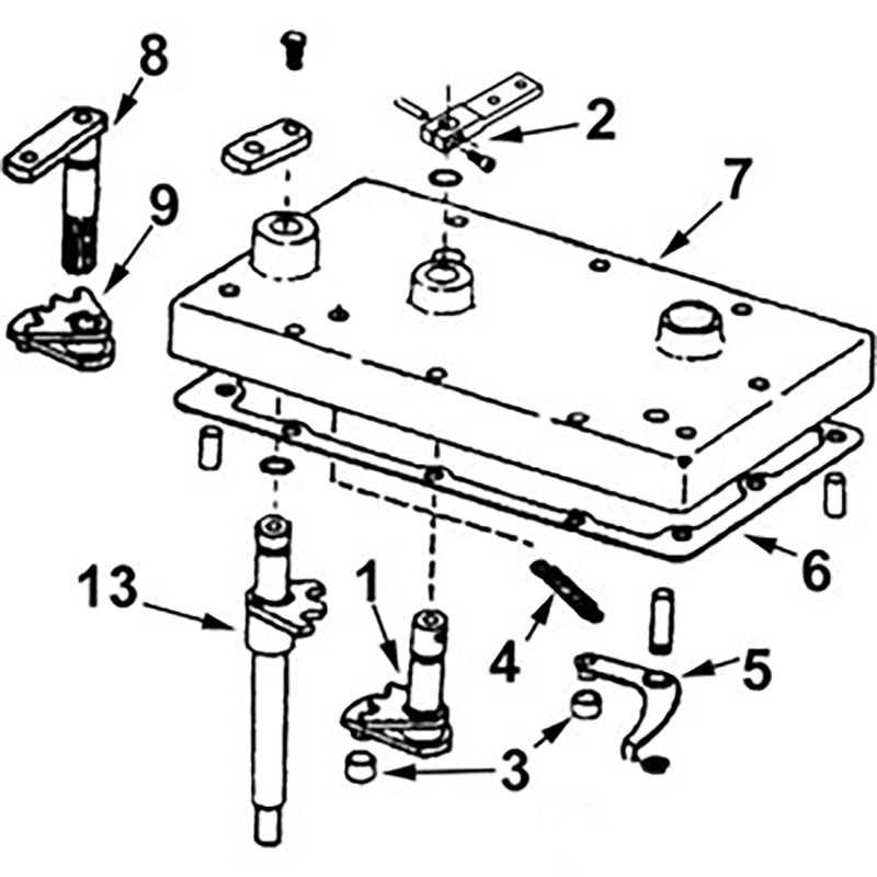 IH668BKIT New HI Lo Shifter Kit Fits Case-IH Tractor Models 1066 1086 766 966 +