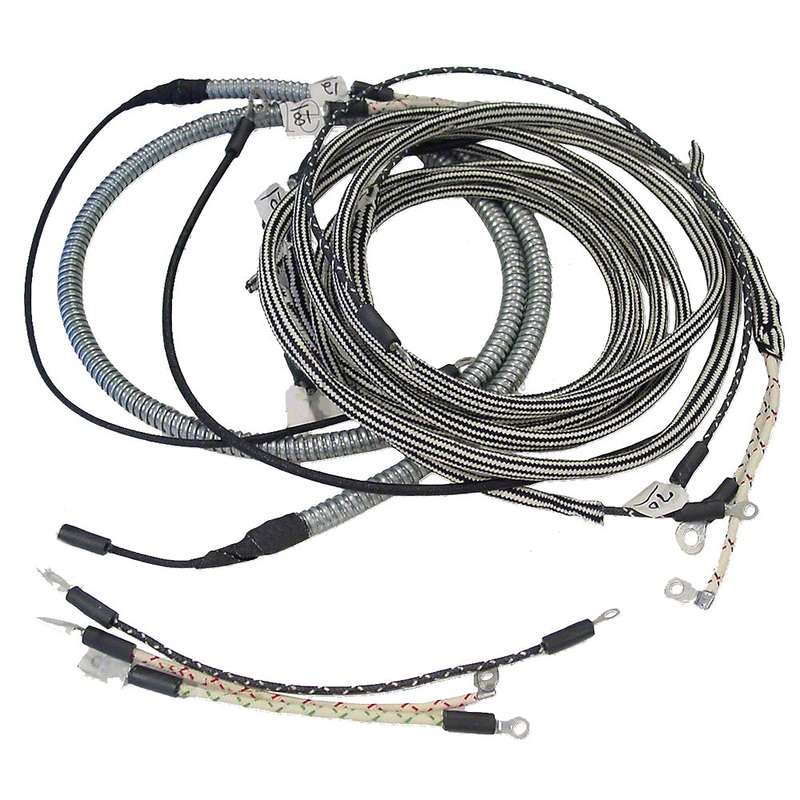IHS904 Fits International Tractor Wiring Harness Kit for 6-Volt Systems H HV