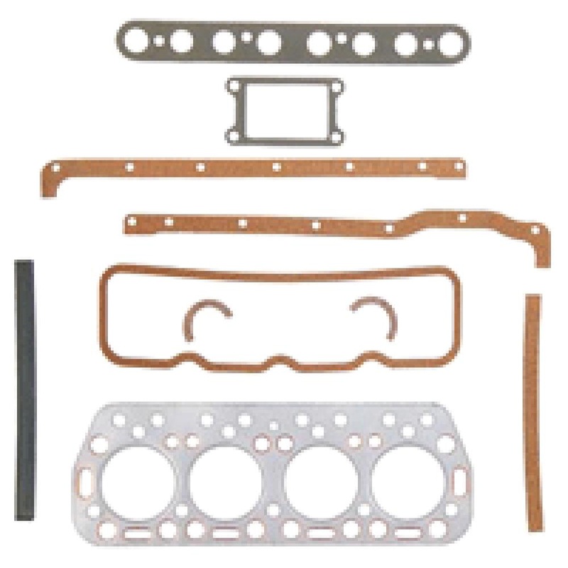 Engine Full Gasket Set Fits FARMALL/IH F12 F14 Victor FS1396 w/ Front Cover Seal