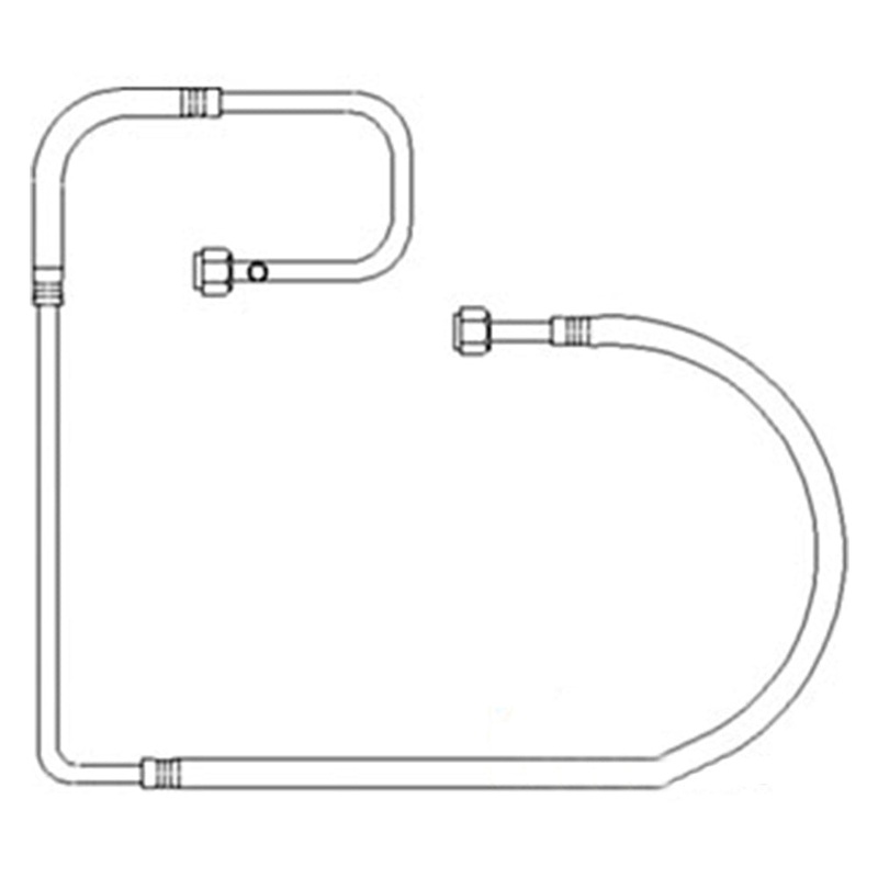 E3NN19N601CA Fits Ford New Holland Tractor Compressor to Condenser Line 671