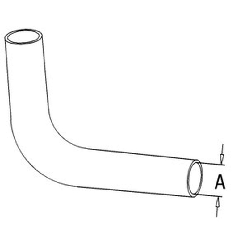 E3NN8333AA New Upper Radiator Hose Fits Ford New Holland 8530 8630 8730 883