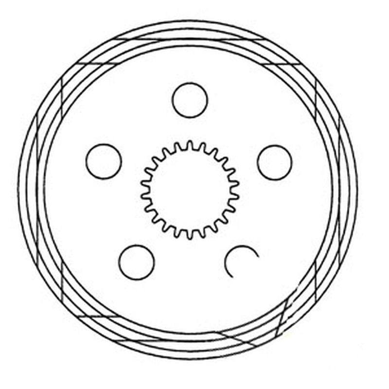 Friction Disc - Fits Ford 5100 5200 5600 5610 5700 6600 6610 6700 6710 7100 7200