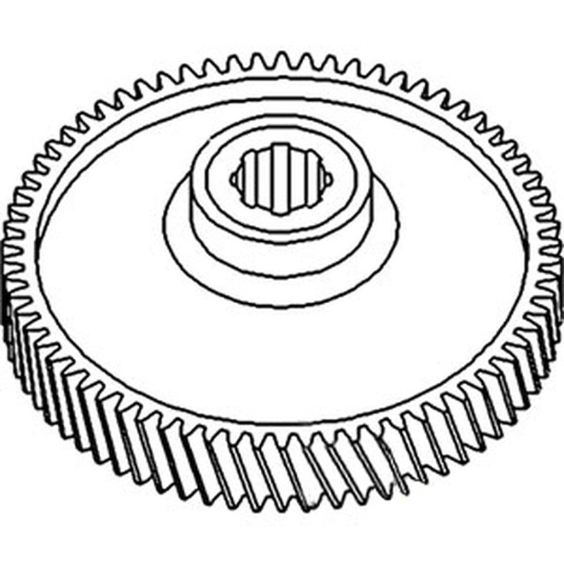 E0NNA726BA Driven Gear Fits Ford Tractors 5610 5910 6610 6710 7610 7710
