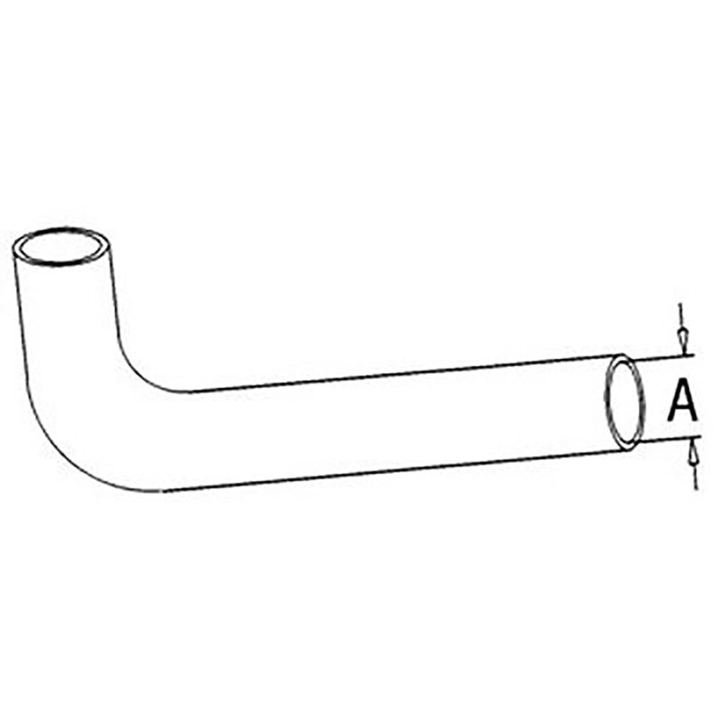 D6NN8260A New Upper Radiator Hose Fits Ford New Holland 4600 4610 8530 8630