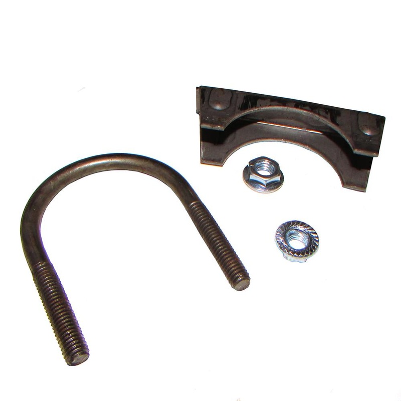 1 7/8" Exhaust Muffler Clamp U-Bolt For 1.875" Pipe Fits Massey Ferguson 135