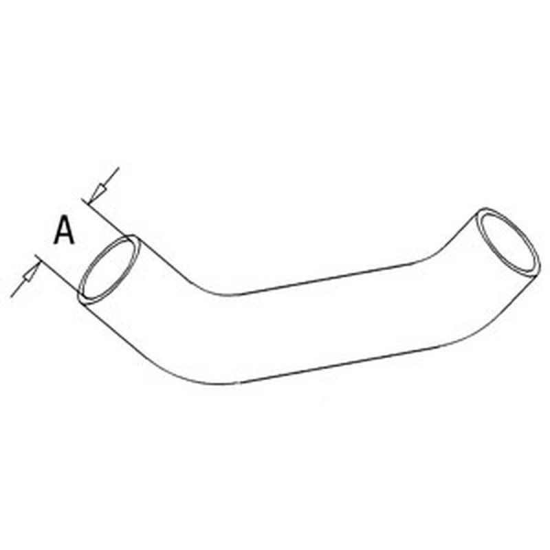 CH11774 Fits John Deere Industrial / Construction Lower Radiator Hose 850