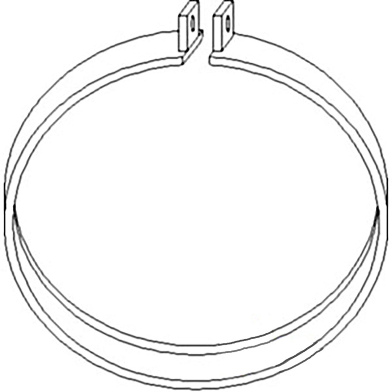 CLP200 New Headlamp Clamp Fits Case-IH Tractor Models A B C H O4 Fits Cub +