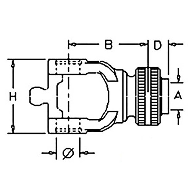 AW28848 Fits John Deere Rotary Cutter Slide Collar Tractor Yoke 2018 8CV BP57308