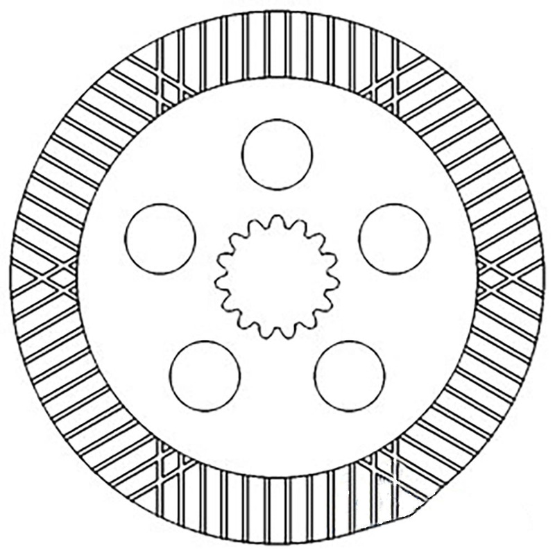 AZ40478 New Brake Disc Fits John Deere 1030 1130 1630 1640 1830 2030 2040 2130 +