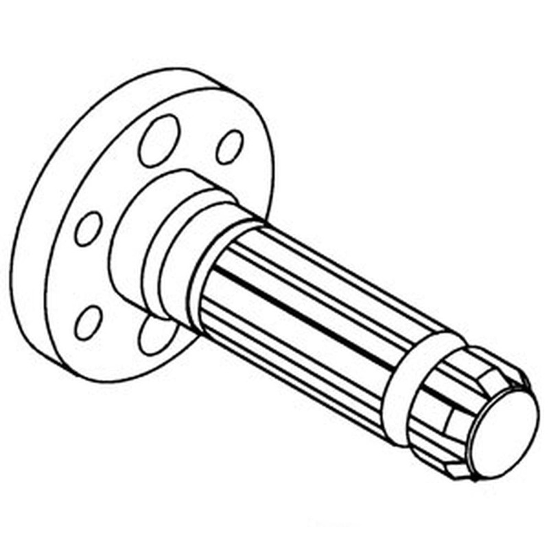 Fits John Deere Parts PTO SHAFT 540 RPM AT20094 920, 820(3 Cyl.),2440,2120,2030,
