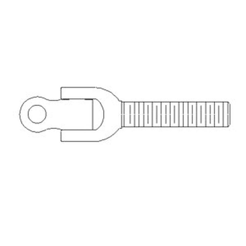 AR32531 Front Center Link End Fits John Deere Fits JD Tractor 2510 2520 3020 402
