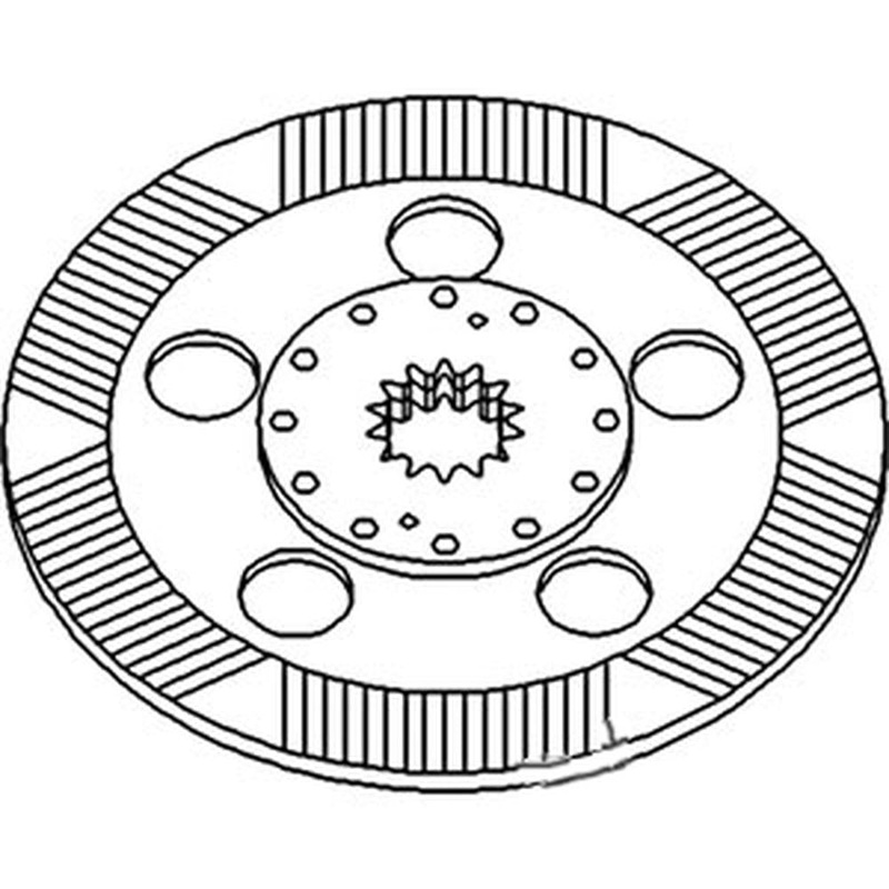AL112982 Brake Disc Fits John Deere 6410 6010 6205 6320 6400 6506