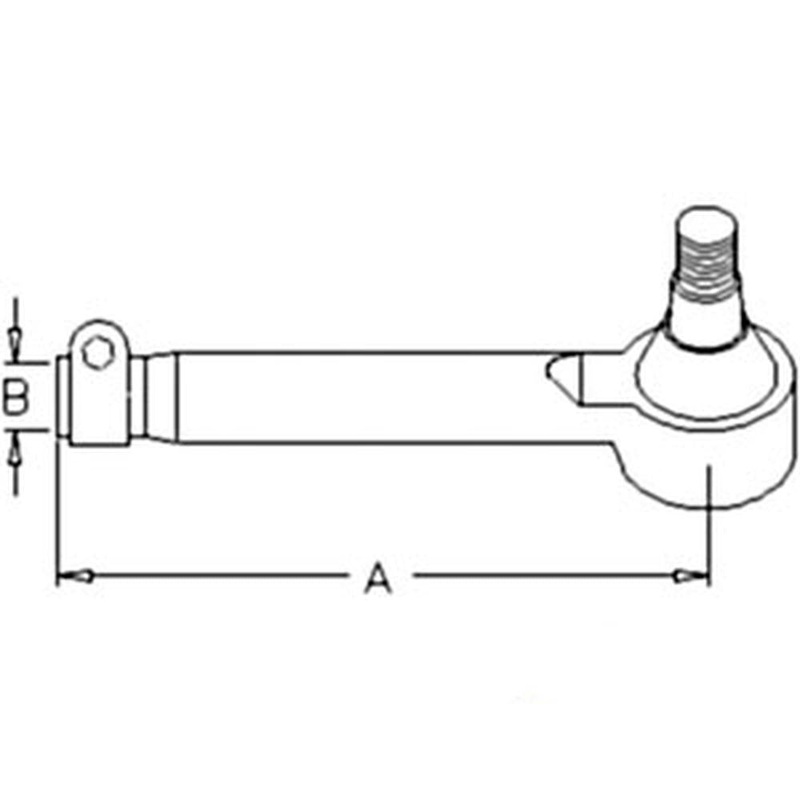 AL119379 Fits John Deere Outer Tie Rod 6900 6910 6910S 6920 6920S 7420 7505 7520