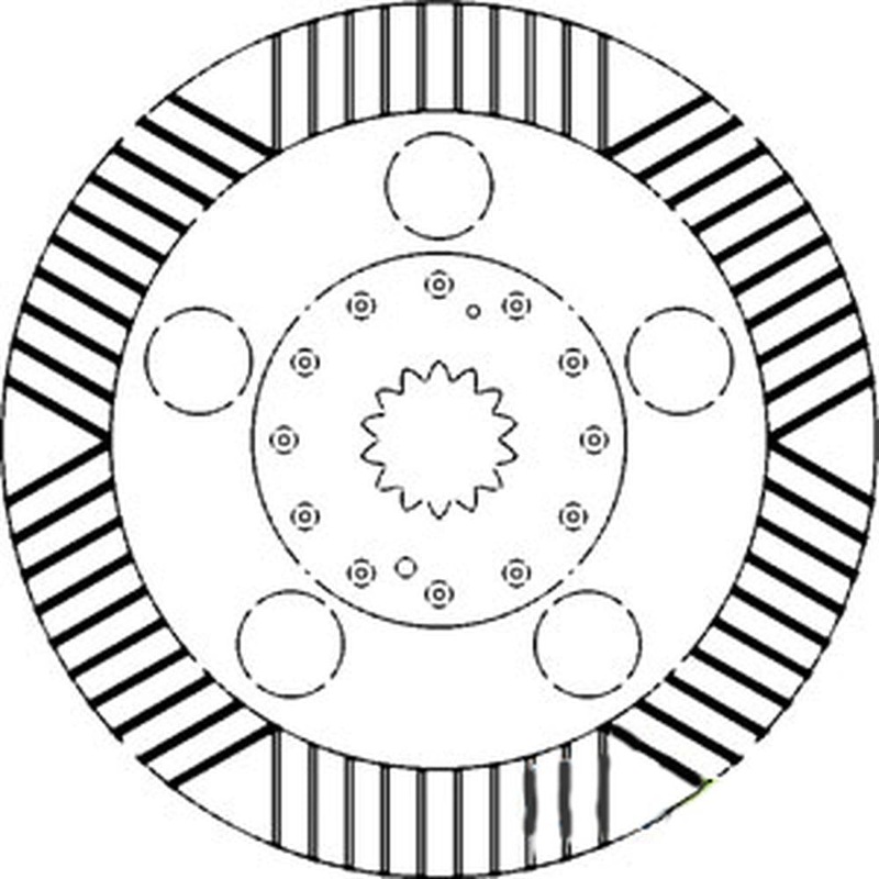 AL171954 4.9MM Brake Disc Fits John Deere Tractor 5310 5415 5615 5715 5093E 6110