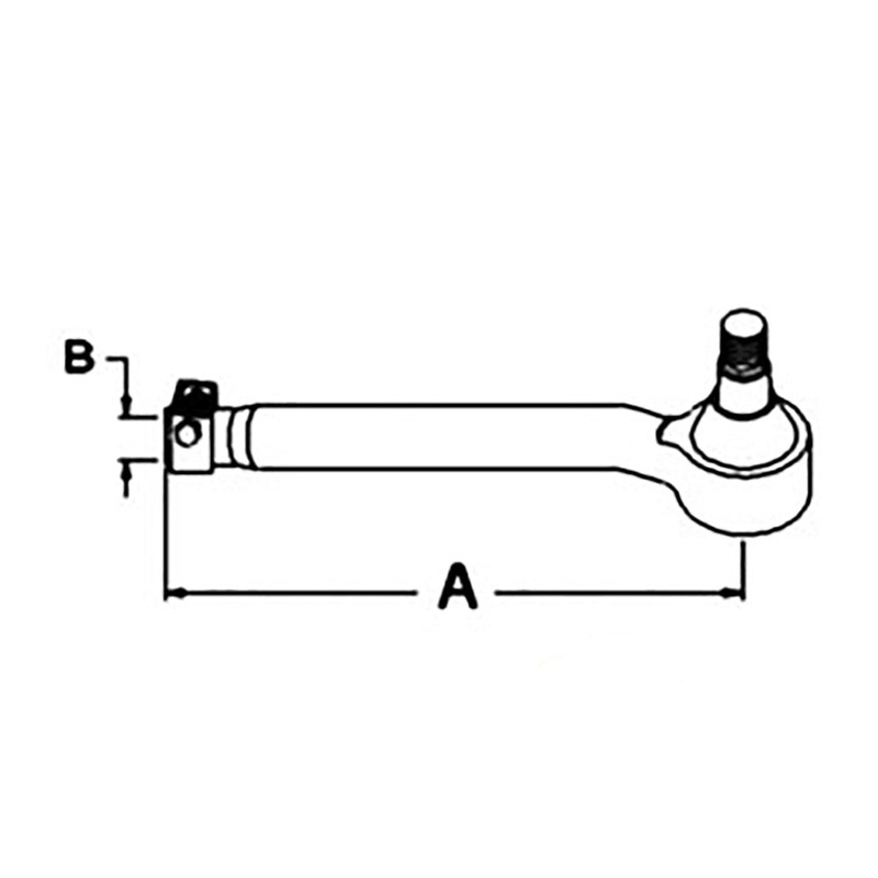 AL68254 Tie Rod L/H Fits John Deere 2955 3050 3055 3150 3155 3255 3350