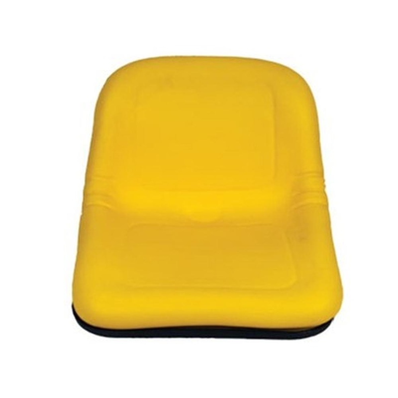 New Seat 15" Yellow Vinyl Fits John Deere AM133476 AM133476
