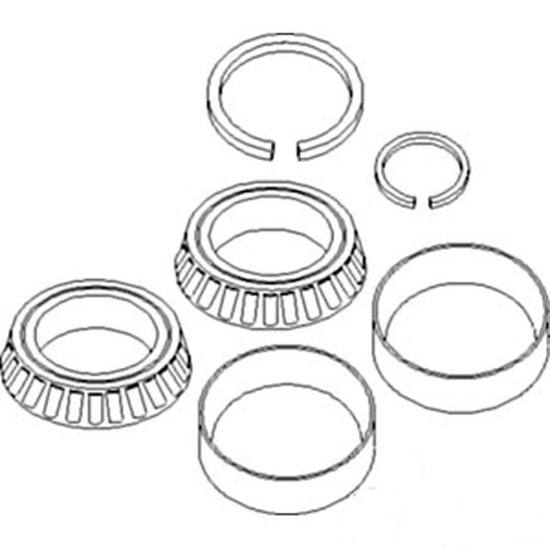 AE42998 New Tapered Roller Kit Bearing Fits John Deere 6610 6650 6710 6750 6810