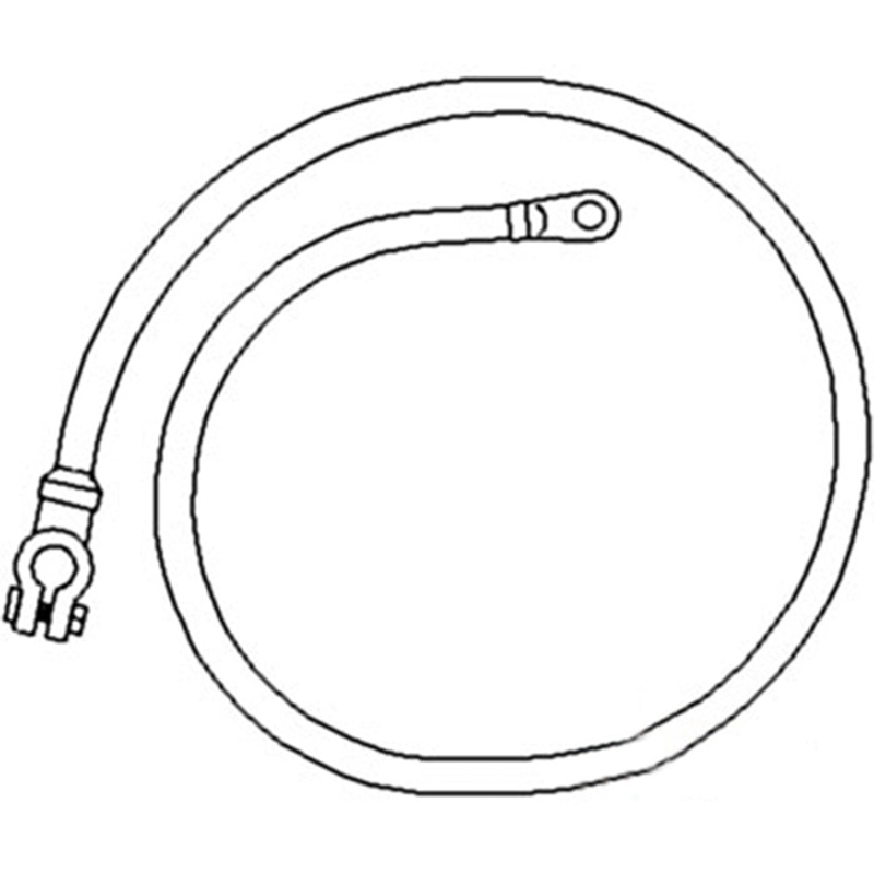 AF1754R New 72" Long Battery to Starter Cable Fits Case-IH Tractor Models