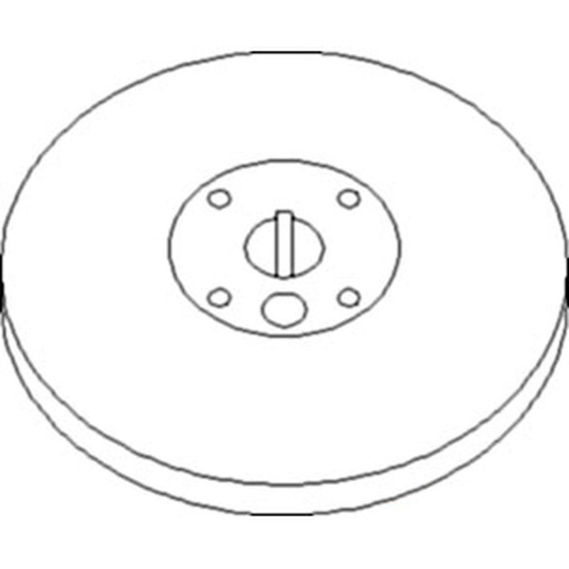 AH131249 New Separator Fan Drive Pulley Fits John Deere CTS 9400 9500 9501 9600