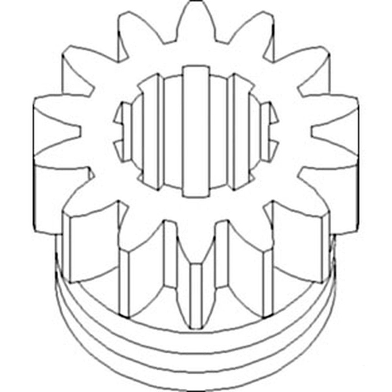 VT402214 Teeth PTO Drive Gear Fits Case VA VAC VAI VAO A29385